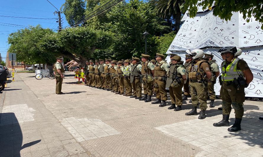 Carabineros realiza amplio despliegue preventivo en Colchagua