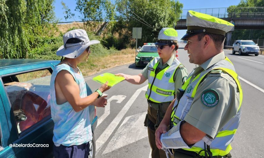 Carabineros de Colchagua implementan el plan "Ruta Segura"