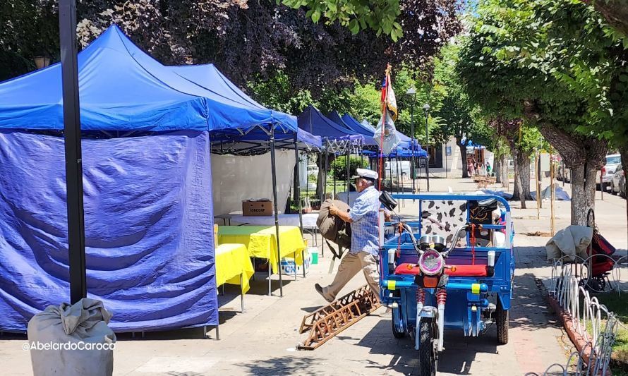 San Fernando:
Comerciantes ambulantes de Av. O'Higgins aceptaron cambiarse de sector