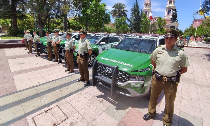 Carabineros de San Fernando y Nancagua recibirán nuevos vehículos policiales