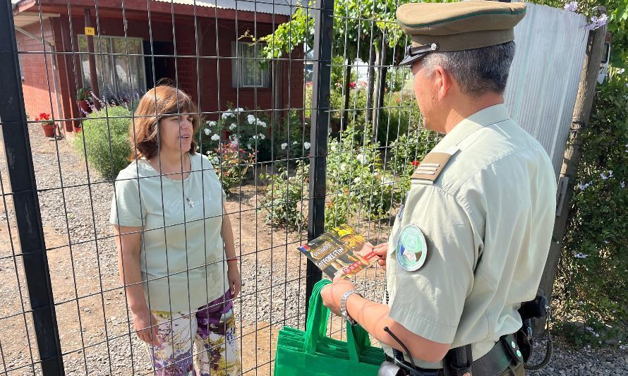 Conaf despliega operativo de prevención en San Fernando, Chimbarongo y Placilla