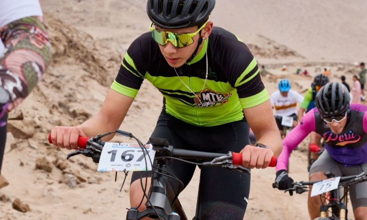 Joven ciclista chimbaronguino brilló en Panamericano disputado en Arica