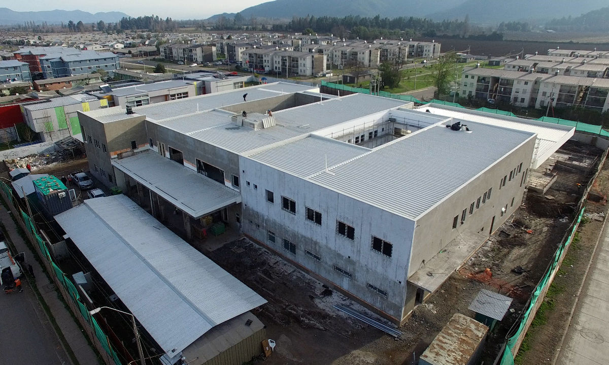 San Fernando: Construcción de CESFAM-SAR Poniente presenta un 77% de avance