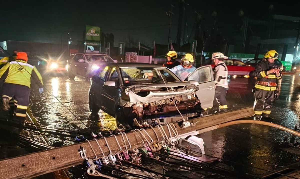 San Fernando:
Totalidad de unidades de Bomberos en emergencia
