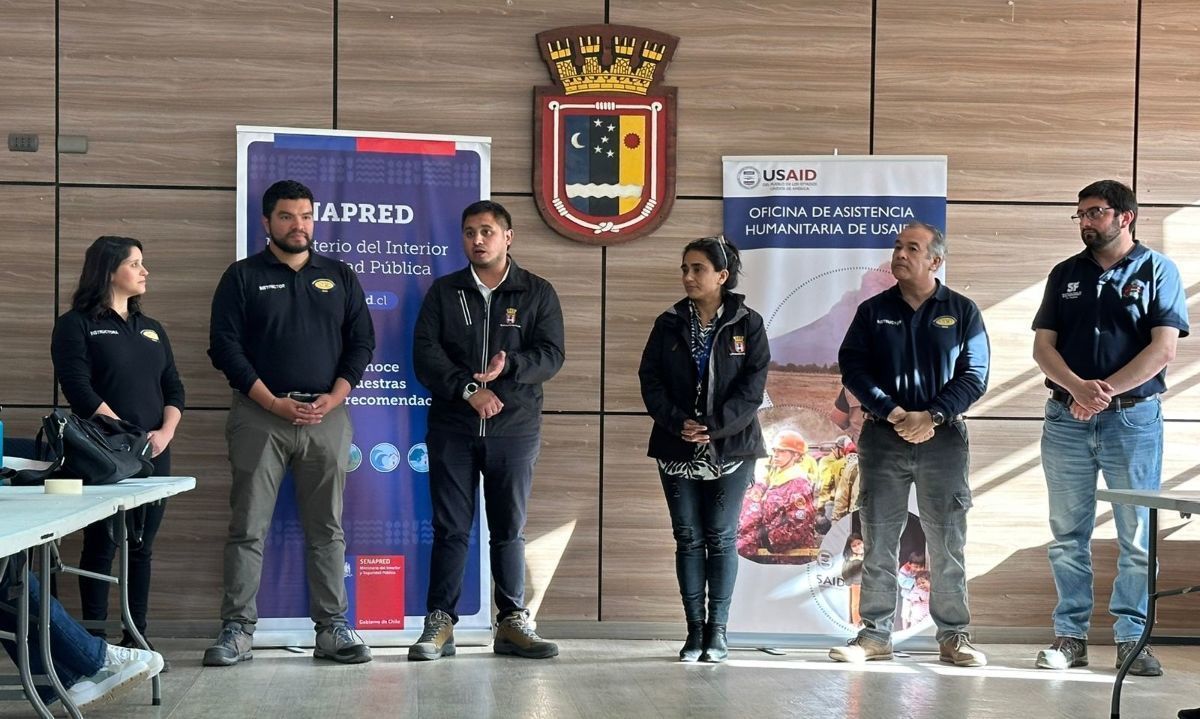 Placilla: Realizan curso de Sistema Comando de Incidentes